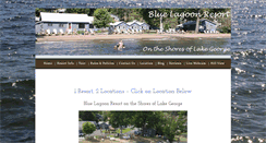 Desktop Screenshot of bluelagoonresort.com